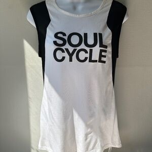Soul cycle L Soul cotton/mesh muscle workout tank Size XS